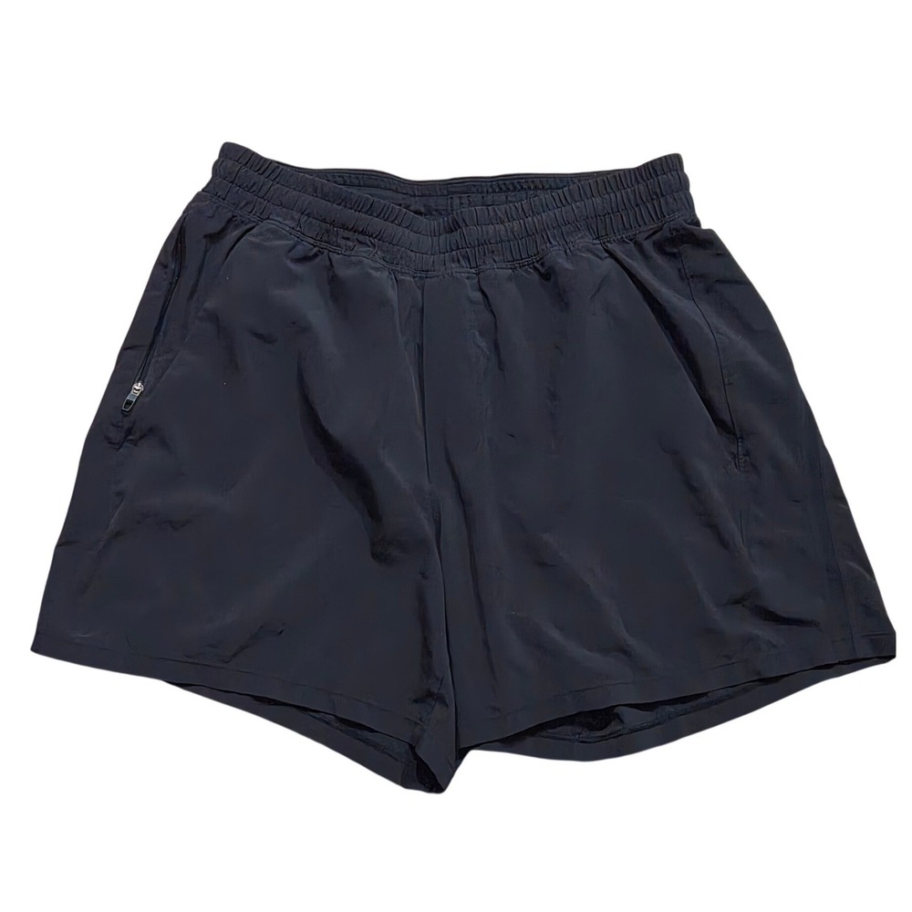 Lululemon Pace Breaker Linerless Shorts 7 Mens Medium Black Running Athletic